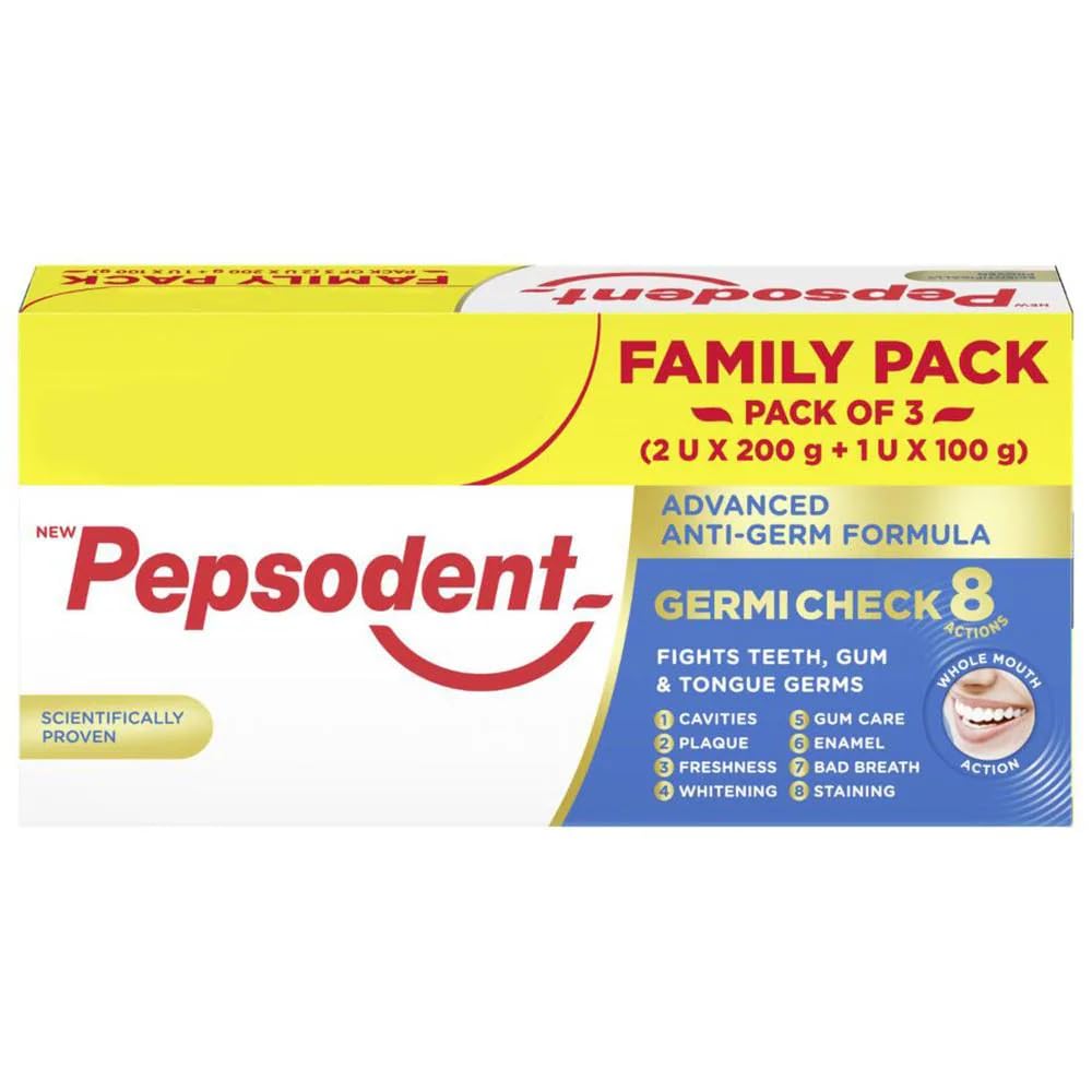 Pepsodent Germicheck Cavity Protection Toothpaste (Buy 2 200 G Get 1 100 G Free) (B0CRZT31TJ) Amazon Price History, Amazon Price Tracker