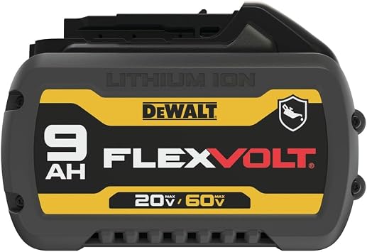 DEWALT DCB609G 20V/60V MAX* FLEXVOLT Oil-Resistant 9.0Ah** Battery