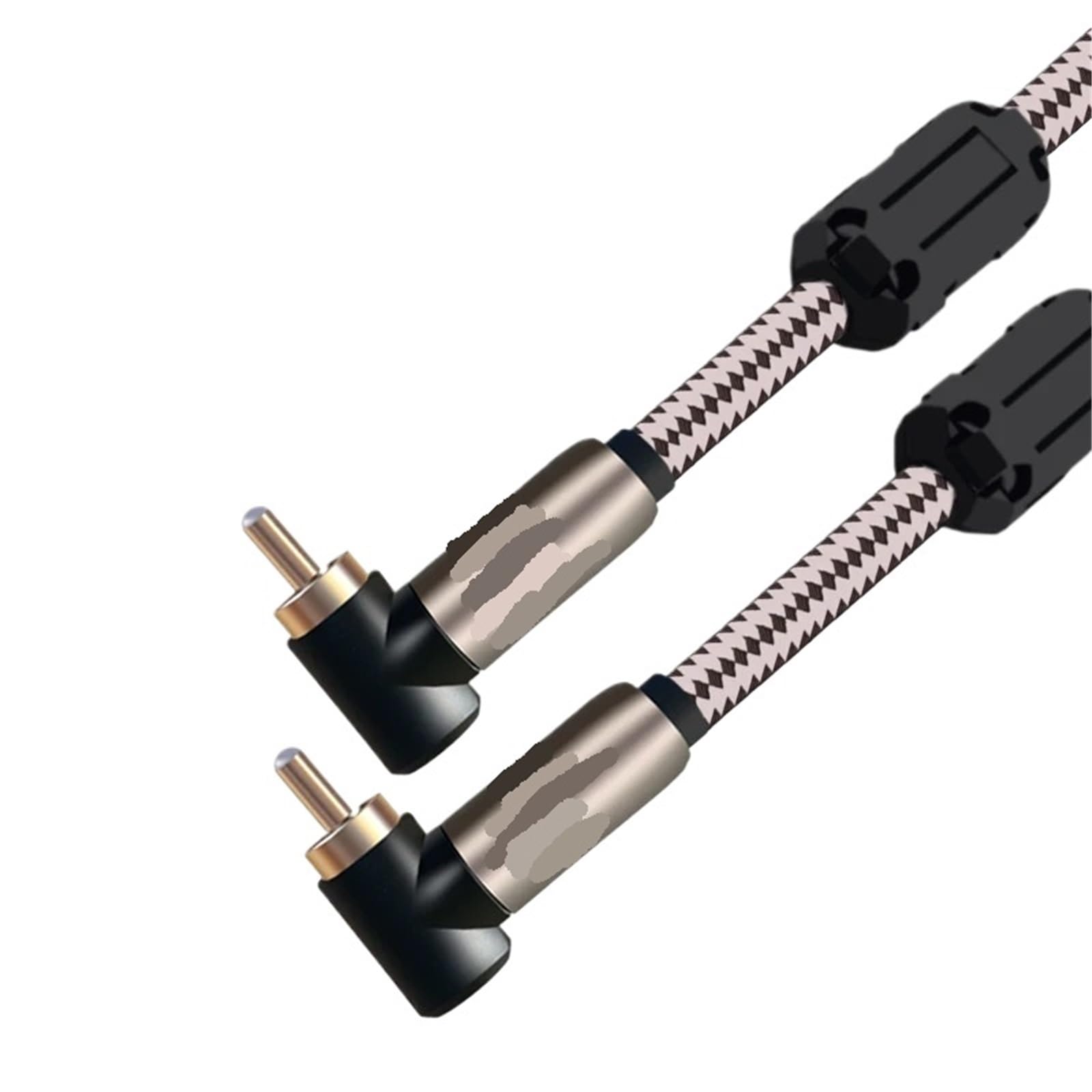 Cable de audio macho a macho con cobre OFC trenzado para un sonido sin interferencias de 10m