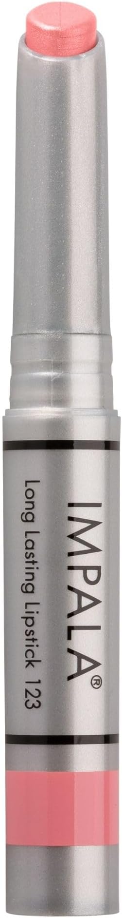 Impala - Pintalabios Longlasting Color Rosa Chicle Nº 123 | Pintalabios Permanente | Barra de labios Permanente | Larga Duración | Labial Hidratante
