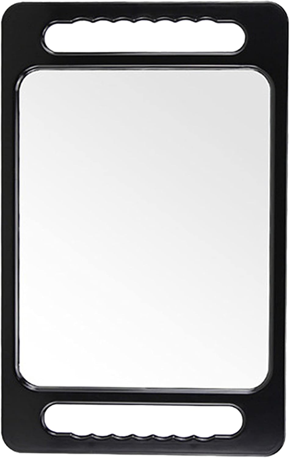 Nerien Barber Hand Mirror - Barber Hand Mirror for Haircut, Haircut Handheld Mirror, Haircut Barber Mirror with Handle, Salon Hand Mirrors for Hair Stylist, Barber Supplies Accessories for Men Women