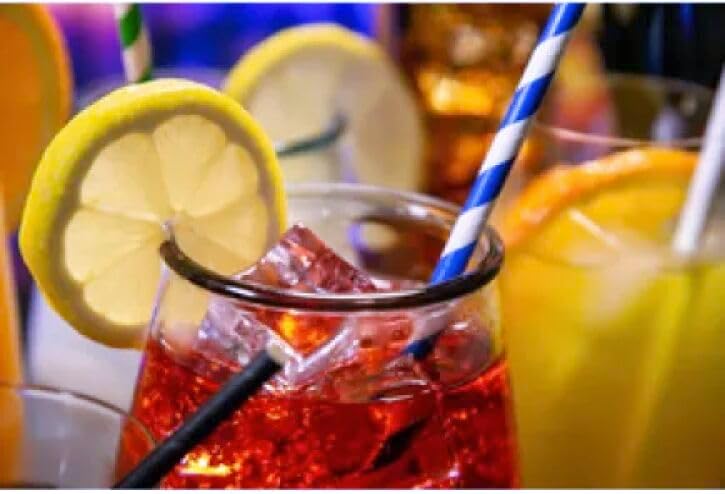 Jumbo Blue/White UnWrapped Straws. Environmentally Friendly Green Planet Paper Straws & Made from Certified Approved Paper for Direct Food Contact. Size: .248"x7.75" 4,800 Straws