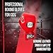 CLETO REYES Professional Boxing Gloves for Kids, Girls and Boys, Training, Sparring and Punching, MMA, Kickboxing, Muay Thai, Leather, Hook and Loop Closure, 3-5 Years, 5.6 oz, Classic Red
