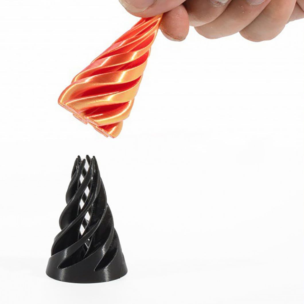 UIEXAY – 3 Cônes Impossibles Imprimés 3D – Cône, Pyramide, Cylindre – Anti-stress – Déco Bureau