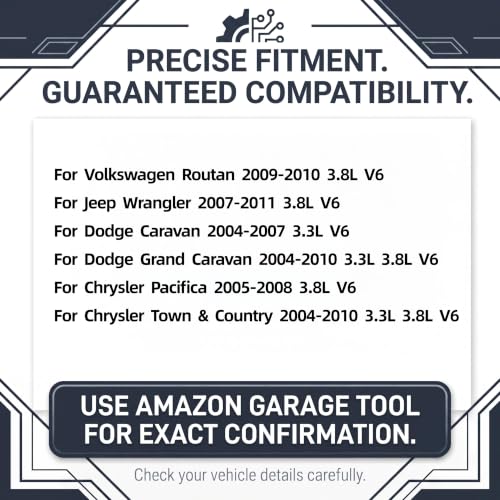 Engine Valve Cover Gasket Set Fits for Dodge Caravan 2004-2007,Grand Caravan 04-10,for Chrysler Pacifica 05-08,Town & Country 04-10,for VW Routan 09-10,for Jeep Wrangler 07-11,3.3L 3.8L V6,VS50599R by AOUKKL - Used condition - Image 2
