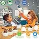 Ostergeschenk-Set, 4 Dinosaurier-Eier mit Ziehen Zurück Autos im Inneren, Easter Egg mit Licht- und Soundeffekten, Ostereiersuche Füller Kit Geschenke für Kinder Mädchen Jungen 3-12+