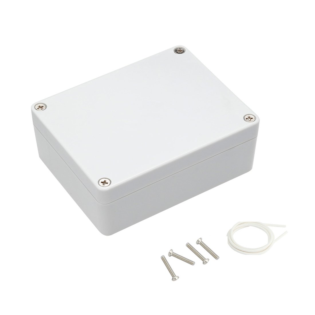 Waterproof Dustproof IP65 ABS Plastic Junction Box Outdoor Universal Electric Project Enclosure Gray 3.3"x2.3"x1.3"(83mmx58mmx33mm)