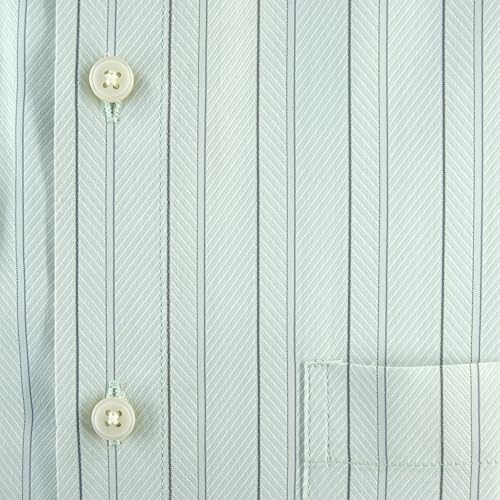 Image of 7-DAYS Men's Premium Striped Formal Shirt - Cotton Rich, Regular Fit, Full Sleeve, with Pocket, Wrinkle Resistant - Stylish Office & Everyday Wear.