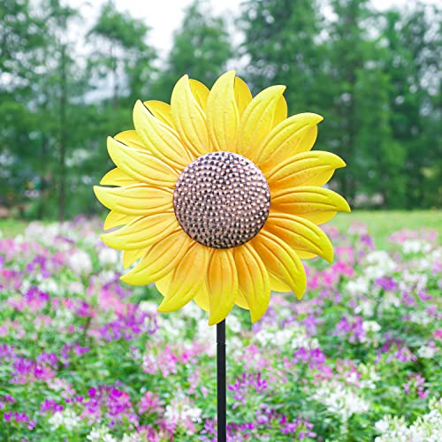 Wind Spinners For Yard And Garden,Outdoor Metal Large Wind Spinners,Magic Metal Kinetic Sculptures & Statues Windmills For The Yard Garden #TOP1