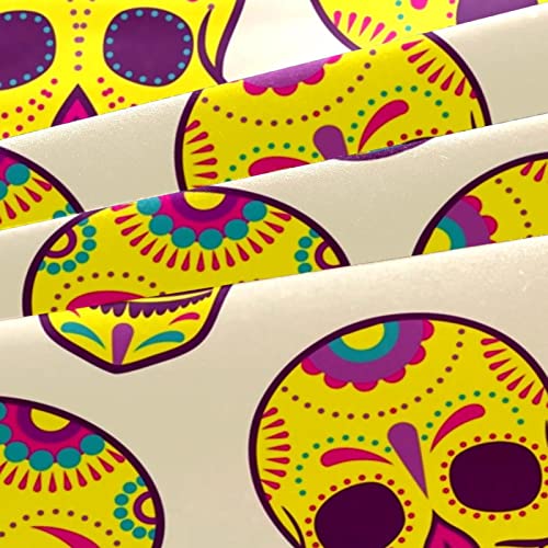 Dragonbtu (1 Duvet Cover+2 Pillowcases) Bedding Duvet Cover Set Mexican Sugar Skull Breathable Comforter Cover For Teen Boys #TOP3