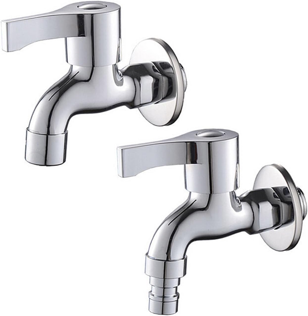 NYMFEA yaoqijie Wall Mounted Washing Machine Faucet,Single Handle Toilet Brass Taps,Bathroom Valve Lasting (Color : Faucet A)