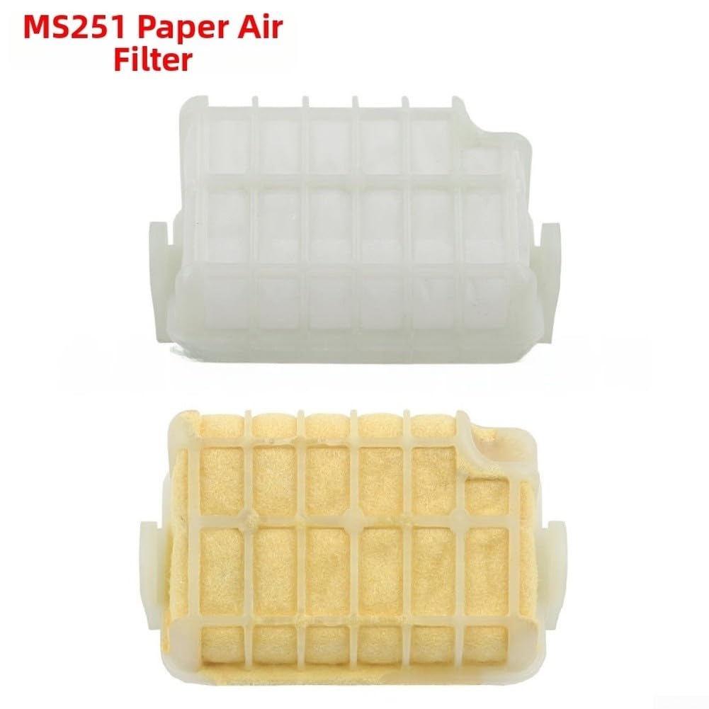para filtro de Aire para Motosierra MS251 para papel para(Yellow)