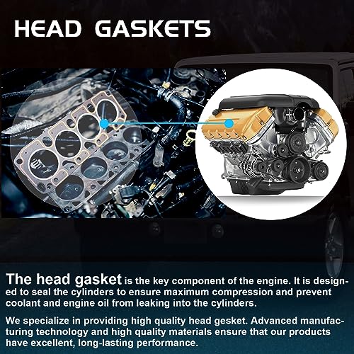 Image of HGS193 HSHY23 Cylinder Head Gasket Set for Hyundai Elantra 2011-2016 / Tucson 2014-2015, for Kia Forte 2014-2016 / Soul 2012-2015, 1.8L / 2.0L L4