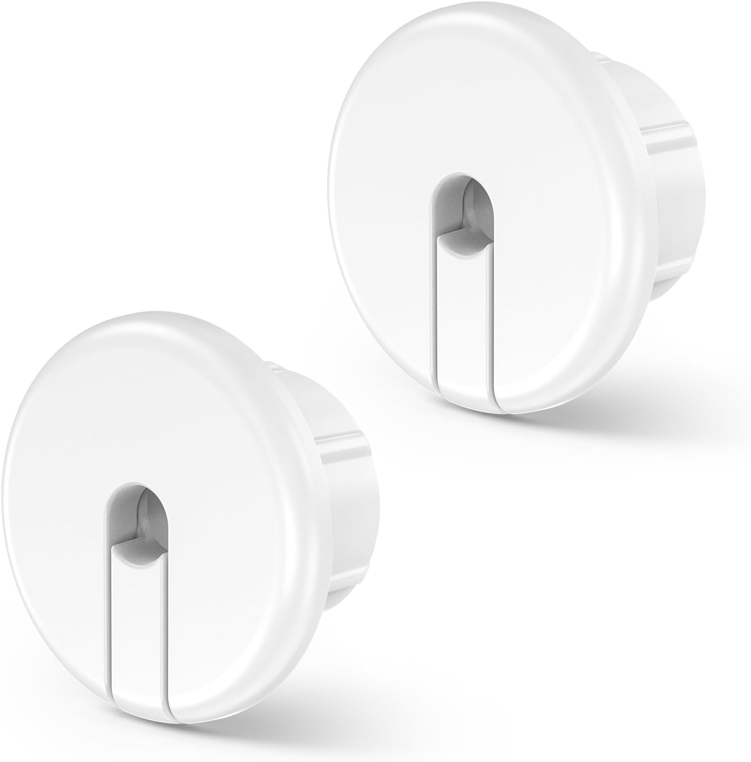 XLTTYWL Wall Bushing for Starlink Dishy Ethernet Cable, 1-Inch Star Link Cable Routing Kit Wall Hole Feed-Through Cables Bushing for Starlink Ethernet Adapter Grommet Holes (White, 2 Pack)