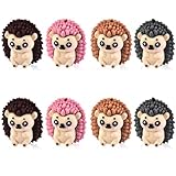 WOZADU 8 PCS 3D Hedgehog Silicone Focal Beads for Pens, Animal Focal Beads Bulk for Keychain Bracelet Necklace Making, Handmade Crafts Supplies