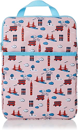 丸眞 タブレットケース メニーメニー メニーイギリス 入園入学グッズ 入園入学準備 保育園 幼稚園 小学校 男の子 女の子 H29×W21×D1.5cm 10.2インチまで対応 ランドセルに入る 0785001900