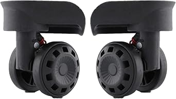 DIY Swivel Luggage Suitcase Replacement Repair Mute Spinner Wheels Parts Pack Of 2