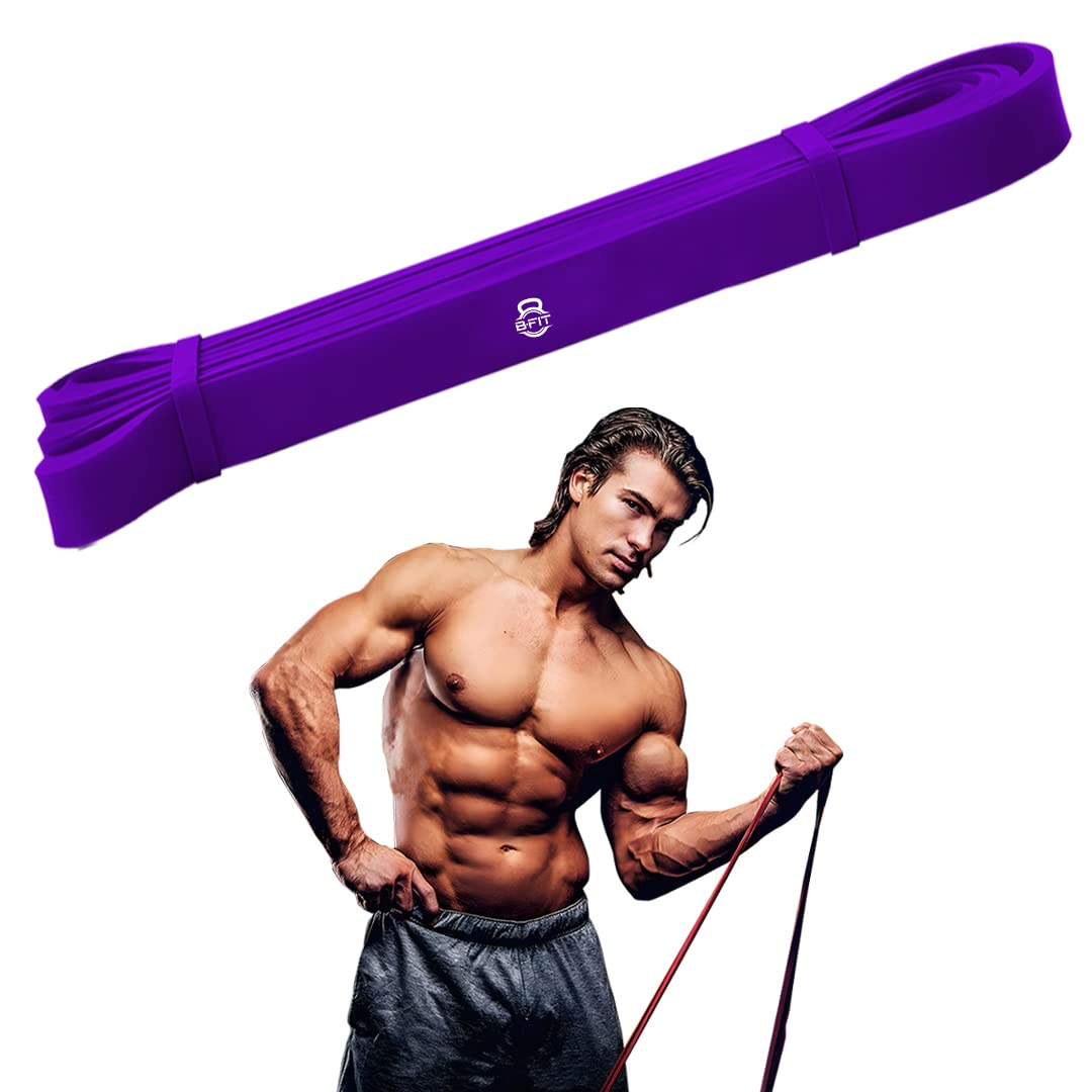 B FIT Super Heavy Pull Up Assist Bands - Heavy Duty Resistance Band, Mobility & Powerlifting Exercise Bands, Stretching, Resistance Training, (Purple) (B0811YRW3Z) Amazon Price History, Amazon Price Tracker