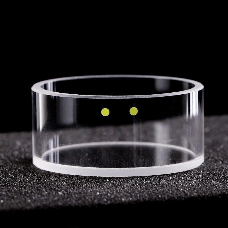 20 ml Quarz-Reflexionsküvette for UV-sichtbares Spektrophotometer | Kompatibel mit JGS1, JGS2, JGS3 Quarzglas