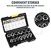 Elxovnt Bolt Extractor Kit, 14Pcs Cr-Mo Steel Bolt Extractor Set, 3/8