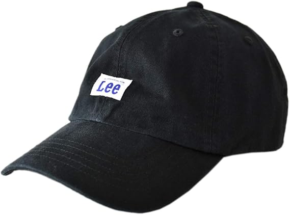 Amazon Co Jp リー Lee キャップ 綿 帽子 ローキャッ ボックスロゴ メンズ レディース キッズ B6j キッズf 01ブラック ファッション