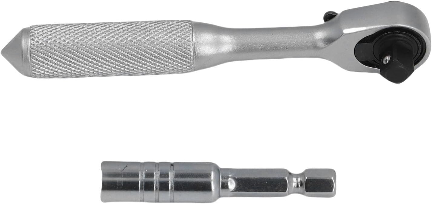 42 in 1 Ratchet Socket Wrench Set S2 Driver Bit Kit Mechanical Furniture Bike Repair Orange Box