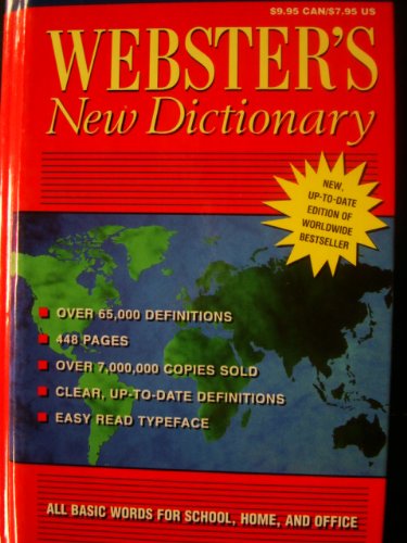 Webster's New Dictionary : All Basic Words for ... 1885286023 Book Cover