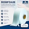 Roberlo RobFoam Automotive Foam Masking Tape - 13 mm x 50 m - Auto Masking Tape for Paint Protection, Soft Edge Foam Tape, Ideal for Automotive and Painting Applications