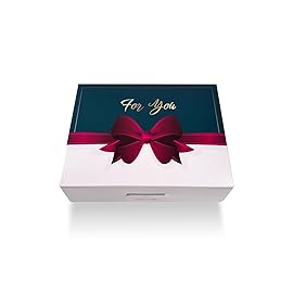 FETTIPOP Exploding Gift Box Merry Christmas, Funny Pop Up Confetti Surprise, Unique Prank Gift Wrapping Idea for Money, Cash or Gift Cards