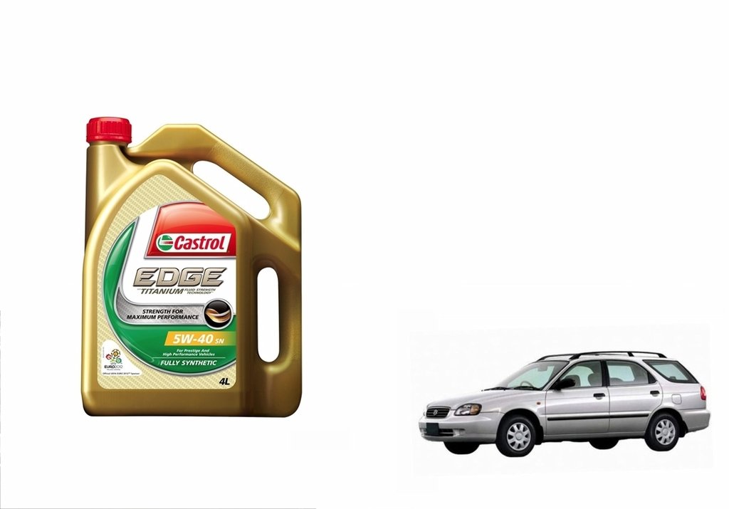 Castrol 5W40 Synthetic Car Petrol Engine Oil 4 LitreMaruti Baleno