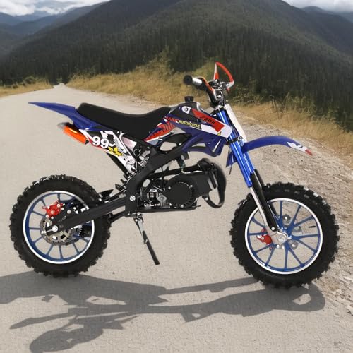 50cc Kids Dirt Bike - Blue