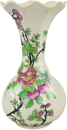 Vase Tabletop Ceramic Simple Living Room Flower Arrangement Desktop Simulation Floral Set Decoration