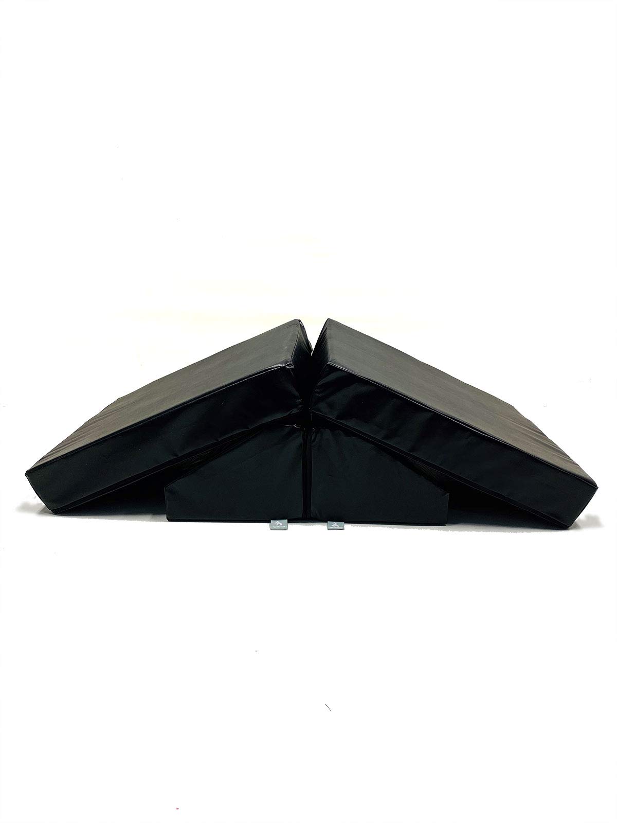 Foamnasium Blocksy Mini Indoor Foam Playset 3 Piece Soft Toddler and Kids Active Play Couch for Crawling, Climbing, Fort Building and Jumping, Made in The US, Black