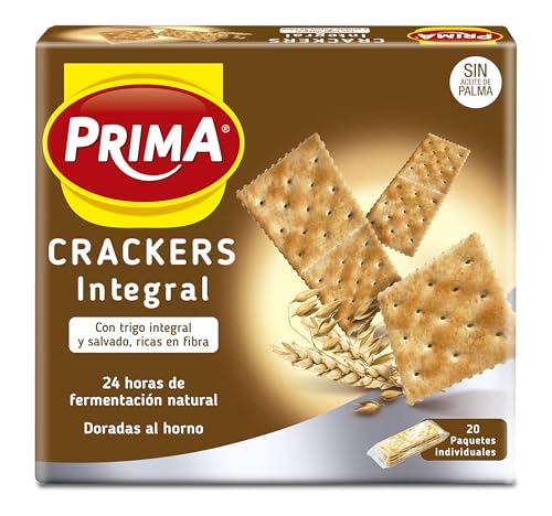 Prima Crackers Integral 500g (Paquete de 6)