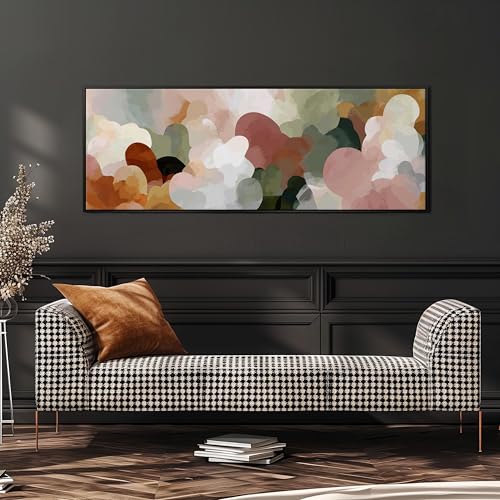 Toile panoramique formes naturelles et impression allongée étroite 20x60 - 4