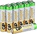 Produktbild GP Batterien AAA 1,5V, Super Alkaline Longlife Technologie - leistungsstark und auslaufsicher, 12 Stück Microzellen AAA Batterien LR03