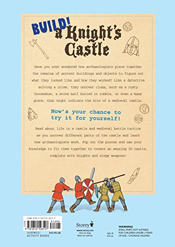 Build! A Knight's Castle: Paper Toy Archaeology #TOP1