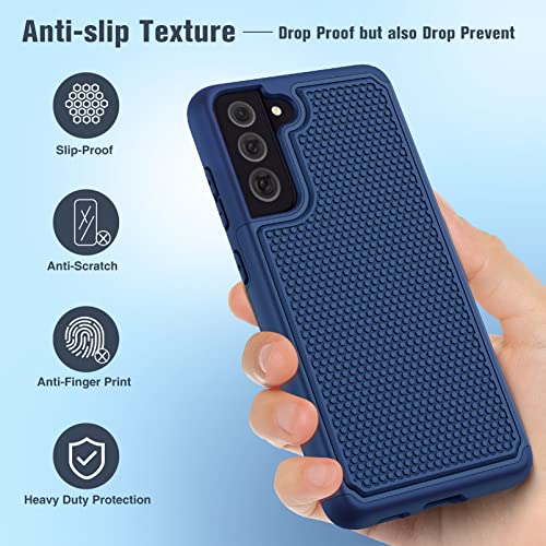 Jxvm BINGHEXIN For Samsung Galaxy S21 Fe Case: Dual Layer Protective Heavy Duty Cell Phone Cover Shockproof Rugged thumb #4
