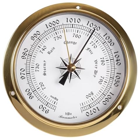 DJHVJS Brass Nautical Weather Station Cover