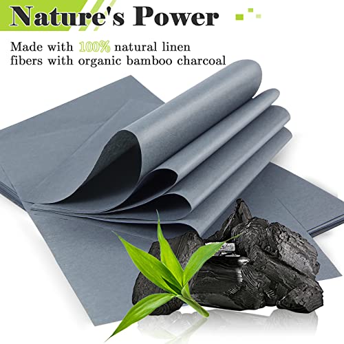 Natural Oil Blotting Sheets For Face,26% Larger Blotting Paper For Oily Skin With Bamboo Charcoal,Makeup Friendly High-Performance Oil Absorbing Wipes 200,Easy To Oil Control #TOP4