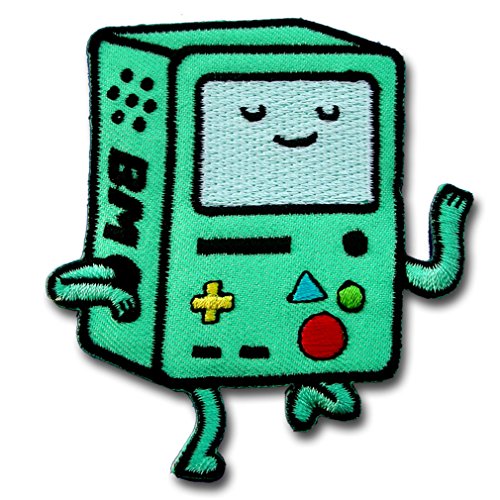 Verani Bemo BMO The Adventure Time Patch Emblem Iron on or Sewing Cartoon Network Finn Jake Gunter