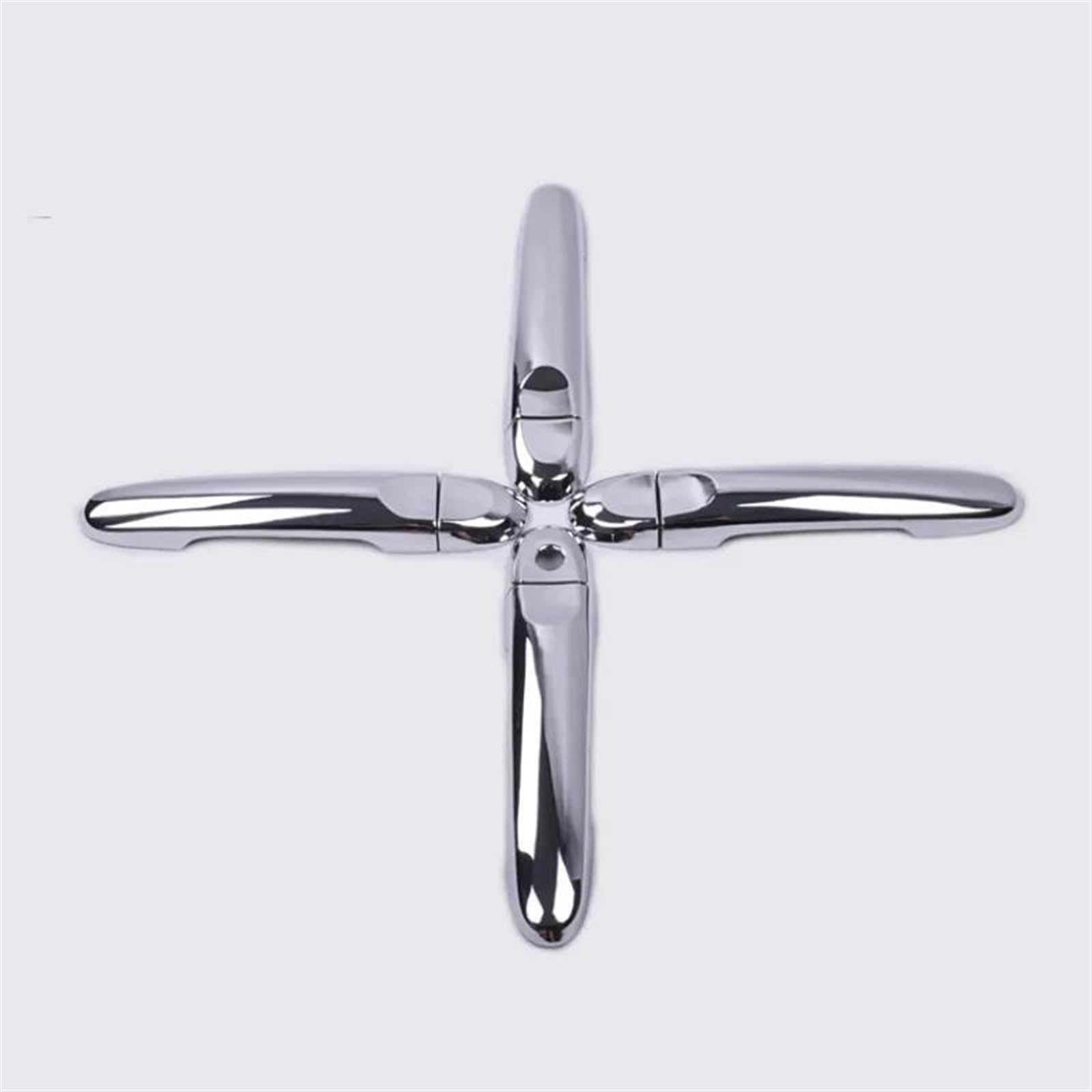 NMJLQW Car Door Handle Trim ABS Exterior Strip Cover Decorative for Nissan for Tiida for Note E12 2012-2019