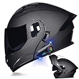 Helmets AAREG Motorcycle Bluetooth Modul...