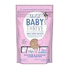 Tiki Cat Baby Thrive, Chicken & Chicken Liver Mousse, 5.6 oz. Pouch (20 Individual Servings)