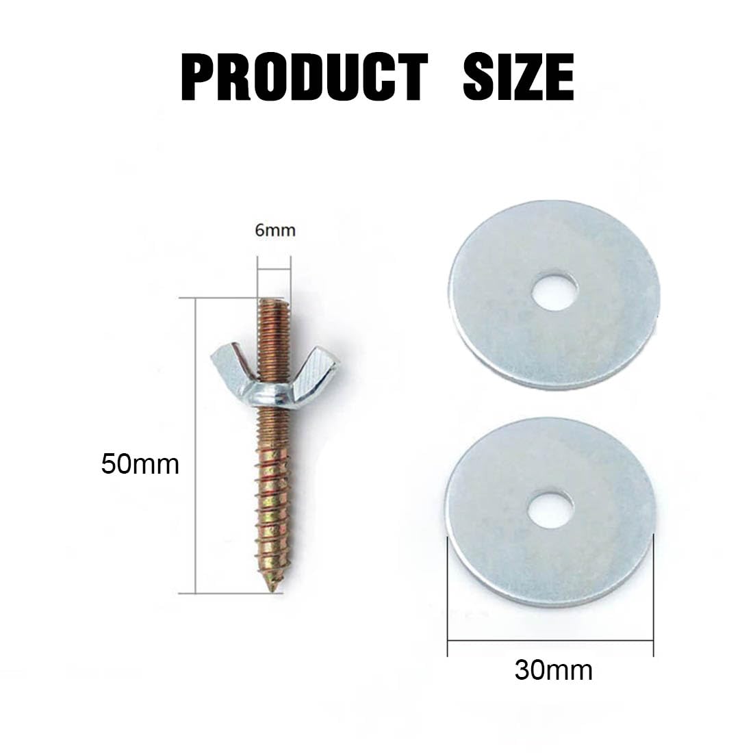 10 Set Viti Per Posatoi Uccelli - Fai Da Te Per Gabbie Di Pappagalli E Voliere - Foto 8