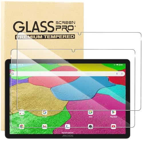KUSINHOKA Schutzfolie für ARCHOS T110 FHD2 Tablet 10.95 Zoll Folie, 2 Stück 9H Festigkeit [Anti-Kratzen] Anti-Fingerabdruck Gehärtetem Schutzglas, HD [Hohe Empfindlichkeit] Bildschirmschutzfolie