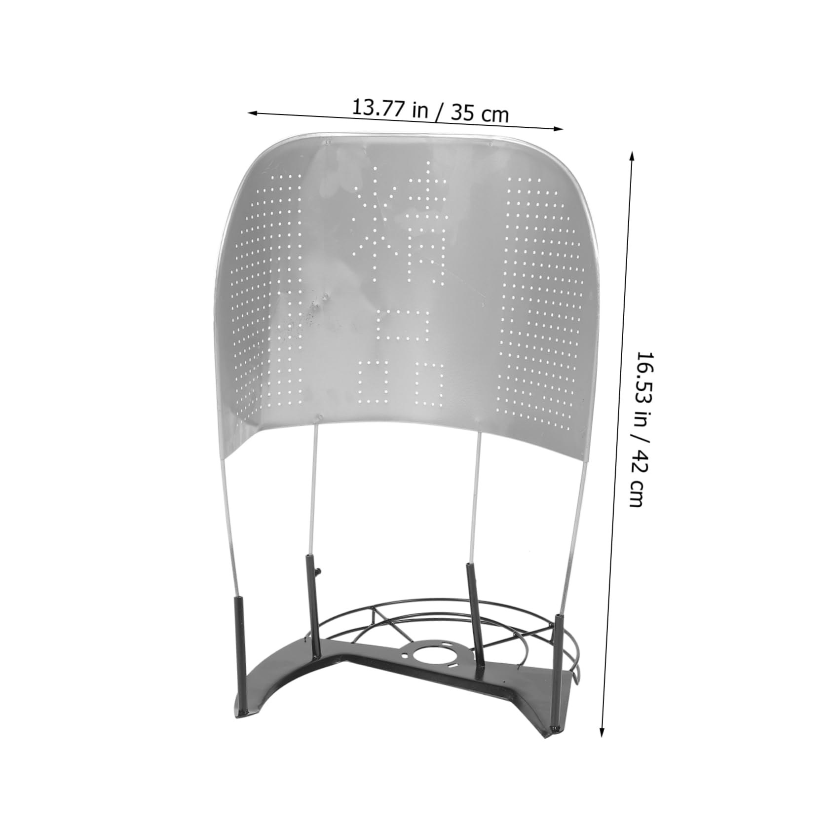 SUPVOX Accessorio per Mietitrice da Raccolta Riso e Grano in Acciaio Inossidabile Argento, Struttura di Supporto Alta Efficienza e Facile da Usare per Giardinaggio All'aperto
