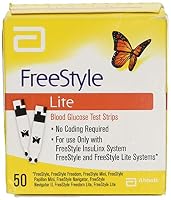 Freestyle Lite fre537 m Teststreifen Blutzuckermessung (50 Stück)
