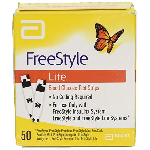 Freestyle Lite fre537 m Teststreifen Blutzuckermessung (50 Stück)