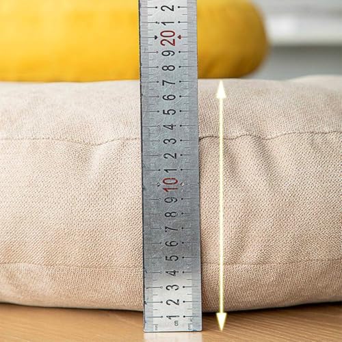Coussin de sol rond en velours côtelé vert pour méditation et yoga